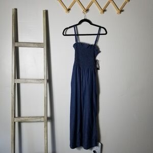 NWT DOLLHOUSE GIRL'S JEAN PANTS JUMPSUIT SIZE LARGE